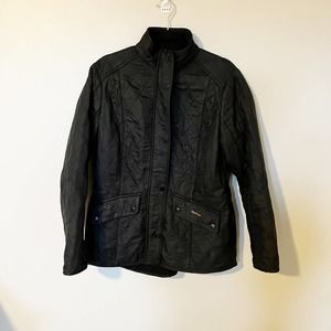 Barbour Cavalry Polarquilt Quilted Jacket Size 10-12 medium
